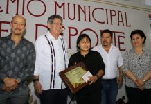 Entrega Carlos Morales el Premio Municipal del Deporte 2022