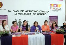 Anuncian 16 días de activismo en Tuxtla contra la Violencia de Genero
