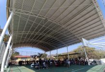 Inaugura Carlos Morales domo en la colonia Monte Cristo de Tuxtla Gutiérrez