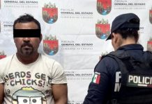 Detienen a sujeto cuando golpeaba a su pareja; ya se encuentra ante el MP