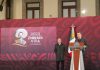 Rutilio Escandón participa en la Conferencia Mañanera encabezada por el presidente AMLO y le agradece el apoyo brindado a Chiapas