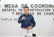 Pide Rutilio Escandón extremar precauciones ante el arribo del frente frío No. 27 a Chiapas