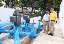 Alcalde Carlos Morales y SMAPA ponen en marcha estación de Rebombeo Norte recién rehabilitada
