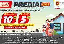 Destaca Carlos Morales que programa de descuentos para pago predial 2023 continúa en Tuxtla Gutiérrez