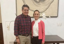 Se reunen Carlos Morales Vázquez y Claudia Sheinbaum en CDMX