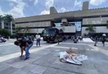 Se manifiesta CNTE en Tuxtla