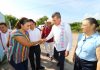 Rutilio Escandón entrega equipamiento e inicia rehabilitación en campamentos tortugueros de la Semahn