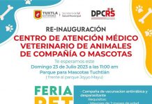 Carlos Morales Vázquez inaugurará el primer Centro de Atención Médico Veterinario Publico en el Parque Tuchtlan