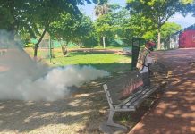 Inicia Secretaría de Salud Municipal fumigación de espacios públicos en Tuxtla Gutiérrez