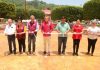En Ixtapangajoya, inaugura Rutilio Escandón rehabilitación del Parque Central