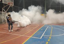 Ayuntamiento de Tuxtla Gutiérrez continúa limpieza y fumigación de colonias y espacios públicos