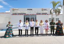 En Ixtapa, Rutilio Escandón fortalece infraestructura de salud, vial y deportiva