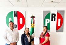 Designan a Olga Grajales como dirigente Estatal de la CNOP en Chiapas