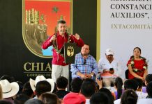 Inaugura Rutilio Escandón rehabilitación integral de la Unidad Deportiva de Ixtacomitán