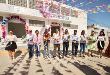 Rutilio Escandón inaugura el Mercado Público de Mazatán