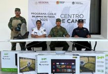 Canje de armas evita accidentes por uso de armas de fuego en los hogares de Tuxtla: Alexis Zuart