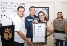 Atestigua Rutilio Escandón presentación del Sello Ganadero ECOGAN Chiapas