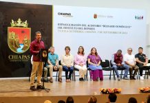 Inaugura Rutilio Escandón rehabilitación integral del Auditorio “Belisario Domínguez” del Indeporte