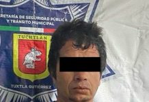 Estrategia de seguridad municipal permite captura de presunto asaltante