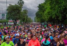 Se registran miles de corredores a la Tercera Gran Carrera Tuchtlán