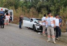 Choque carretero deja ocho heridos
