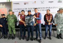 Fortalece Rutilio Escandón la seguridad en municipios de la Meseta Comiteca Tojolabal y Sierra Mariscal