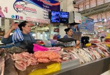 Bajan ventas de pescados por mal clima