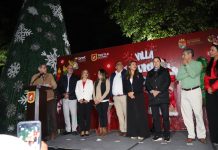 Encienden la Villa Navideña en Joyyo Mayu