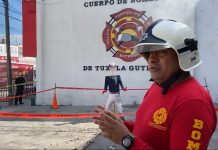Bomberos realizan demostración de daños por uso de pirotecnia