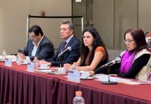 Asiste Rutilio Escandón a reunión con representantes del SNTE-CNTE, encabezada por Luisa María Alcalde