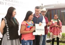 Encabeza REC entrega de recursos del Programa de Apoyo a las Culturas Municipales y Comunitarias