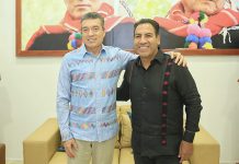 Se reúnen Rutilio Escandón y senador Eduardo Ramírez Aguilar