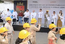 Encabeza Rutilio Escandón inicio de acciones para la prevención y control del dengue y otras arbovirosis