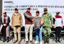 Más de 70 mil cobertores entregados ante bajas temperaturas; la meta son 105 mil: Rutilio Escandón