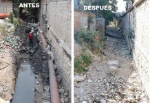 Culmina SMAPA obra del colector sanitario en el arroyo Cerro Hueco