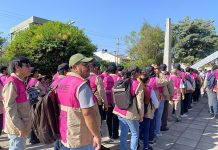 INE da banderazo de salida a Capacitadores Electorales en Tuxtla