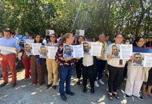 Se manifiestan trabajadores del Poder Judicial Federal por la desaparición de su compañero