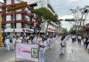 Marchan en el arranque del festejo por el 60º aniversario de «La López»