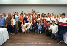 Olga Luz Espinosa se reúne con lideres agropecuarios en Tapachula