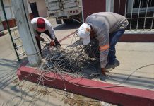 Operativo Municipal en Tuxtla Gutiérrez: Retiro de Cables para una Ciudad Más Segura y Limpia
