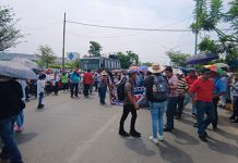 CNTE marcha y se instala en plantón indefinido
