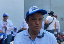 Se manifiesta SUICOBACH en la secretaría de Educación