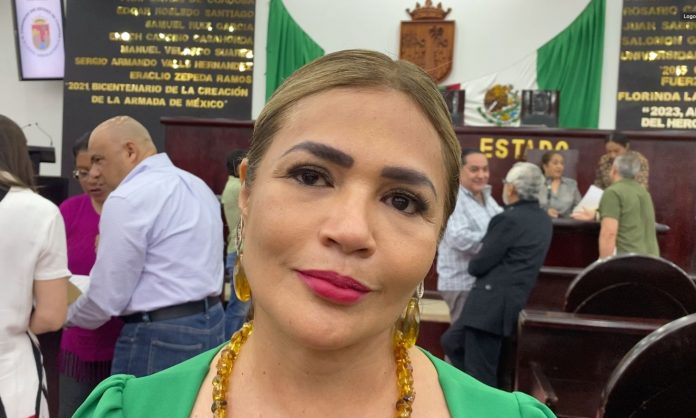 Diputada Rocio Cervantes congreso chiapas