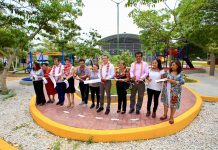 En Tuxtla Gutiérrez, Rutilio Escandón moderniza el Parque Público de la colonia Pedregal San Antonio
