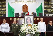 LXVIII Legislatura Local realiza homenaje póstumo a Rosalinda López, esposa del gobernador Rutilio Escandón