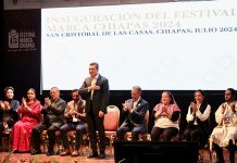 Rutilio Escandón inaugura el Festival Marca Chiapas 2024, en el marco de su 15 aniversario