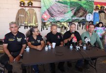 Preparan campaña de reforestación Bomberos y el Capitán José Antonio Camacho