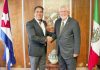 Eduardo Ramírez sostiene diálogo con Embajador de Cuba en México