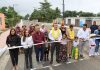 En Las Rosas, Rutilio Escandón inaugura la pavimentación del bulevar con inversión cercana a los 30 mdp