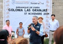 Arranca Angel Torres una calle más; ahora en la 12 de Noviembre